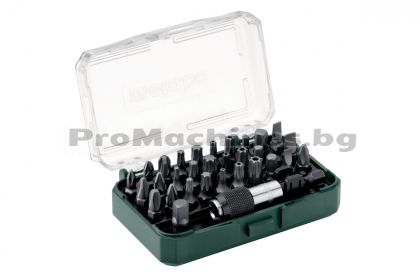 Битове и адаптер комплект 32 части - Metabo 