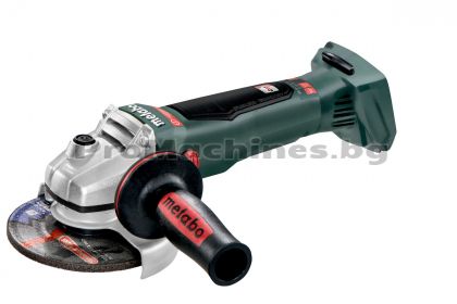 Ъглошлайф акумулаторен 125мм без батерии - Metabo WB 18 LTX BL 125 Quick SOLO 