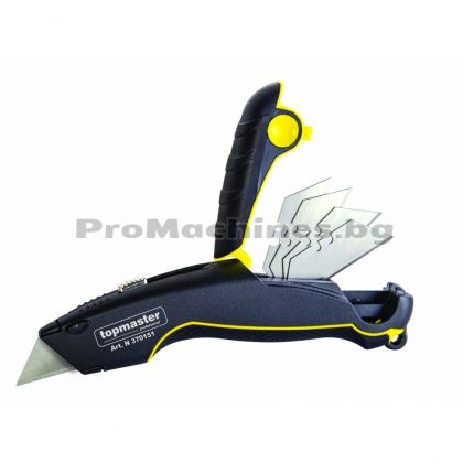 Нож макетен трапец - Top Master Pro 