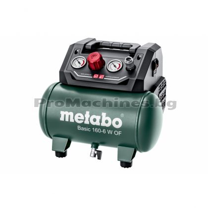 Компресор безмаслен 900W 6л - Metabo BASIC 160-6 W OF 