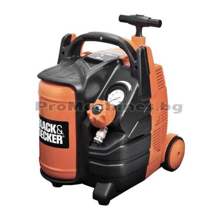 Компресор безмаслен 5л 8bar 1.5кс - Black&Decker BD195 6-MY  
