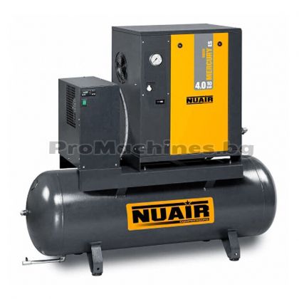 Компресор винтов 10bar 7.5кс 650л/мин - NUAIR Mercury Tronic 5.5 10 27 
