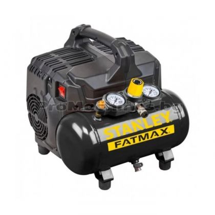 Компресор за въздух безмаслен тих 6л 8bar 105л/мин - Stanley DN200/8/6 