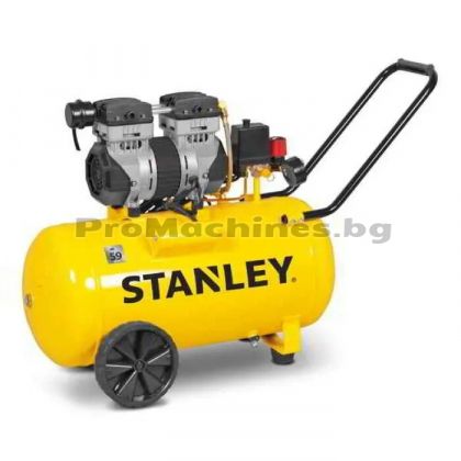 Компресор за въздух безмаслен тих 50л 8bar 150л/мин - Stanley SXCMS1350HE 