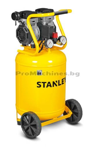Компресор за въздух безмаслен тих 50л 8bar 150л/мин - Stanley SXCMS1350VE 