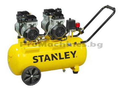 Компресор за въздух безмаслен тих 50л 8bar 270л/мин - Stanley SXCMS2050HE 