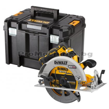 Циркуляр акумулаторен 190мм 18V FlexVolt Advantage без батерии - Dewalt DCS573NT 