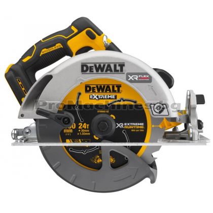 Циркуляр акумулаторен 190мм 18V FlexVolt Advantage без батерии - Dewalt DCS573NT 