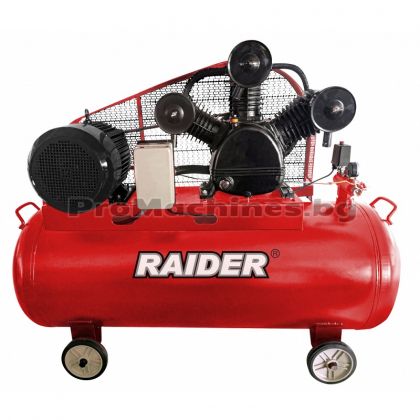 Компресор трифазен 270л 7500W 10bar 3 цилиндъра - Raider RD-AC06 