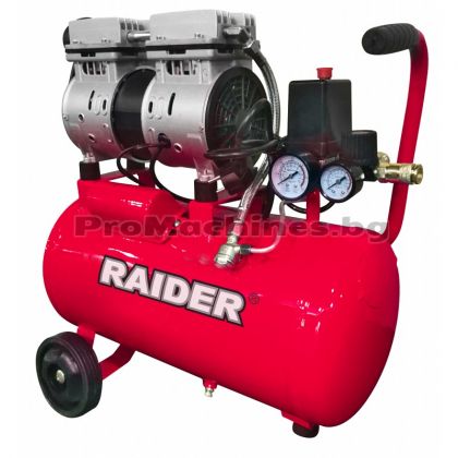 Компресор безмаслен 24л 750W - Raider RD-AC07 