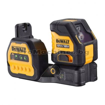 Лазерен нивелир 12/18V зелен без батерии - Dewalt DCE088NG18 