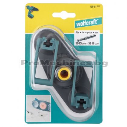 Водач за диамантени боркорони 5-10мм - Wolfcraft 