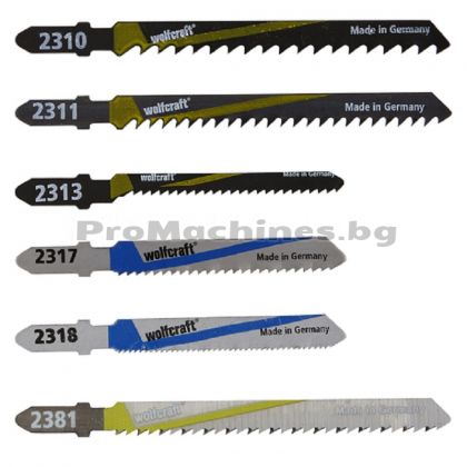 Ножчета за зеге 10бр - Wolfcraft 