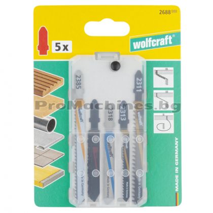 Ножчета за зеге 5бр - Wolfcraft 