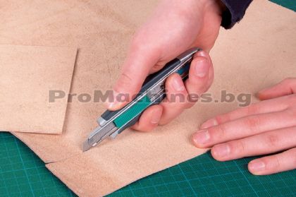 Нож макетен метален 9мм - Wolfcraft 