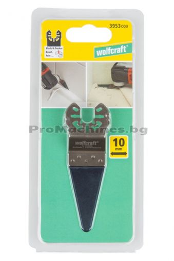 Шабър за осцилиращ мултиинструмент HCS 10мм - Wolfcraft 