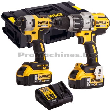 Акумулаторен винтоверт DCD996 + DCF887 - DeWALT DCK276P2T