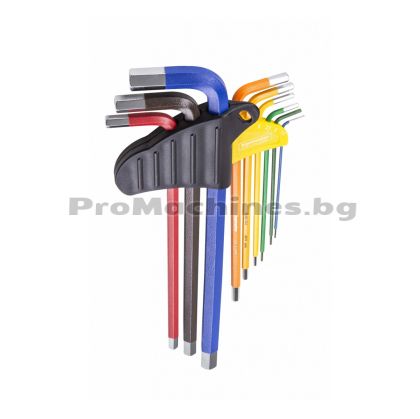 Шестограми 1.5-10мм 9бр CR-V - Top Master Pro 