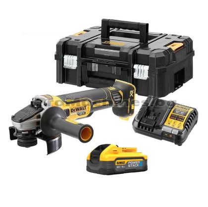 Ъглошлайф безчетков 125мм 18V 1x5Ah - DeWALT DCG405H1T 