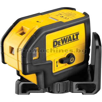 Лазерен нивелир - DEWALT DW083K, 3точков, червен