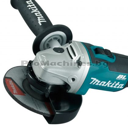 Ъглошлайф акумулаторен (само машина) - Makita DGA504Z, 18.0V, 8500 оборота, Ф 125 мм