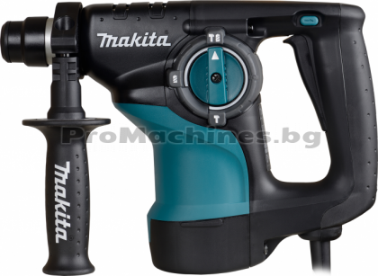 Перфоратор SDS plus -Makita HR2810, plus 800W, 0-1100 оборота, 0-4050 удара, 2.9 J, 3.4 кг