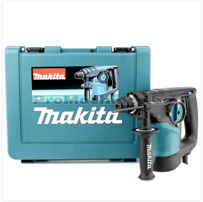 Перфоратор SDS plus -Makita HR2810, plus 800W, 0-1100 оборота, 0-4050 удара, 2.9 J, 3.4 кг