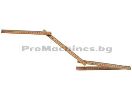 Дървен сгъваем метър 2 м. - Stanley 0-35-455