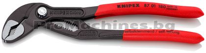 Клещи - раздвижни Cobra® 180 мм., за тръби до 1 1/2“ - KNIPEX, 87 01 180