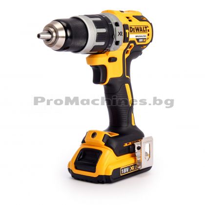 Компактен винтоверт - DEWALT DCD796P2, ударен, безчетков, 18 V , 2 бр. 5.0Ah XR Li-ion батерии, куфар