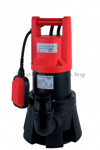 Помпа водна потопяема за мръсна вода 1300W, 2", max 417L/мин, 11m – Raider, RDP-WP27 