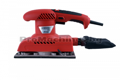 Виброшлайф 320W, 115х230мм, рег. обор. – Raider, RDP-SA23 