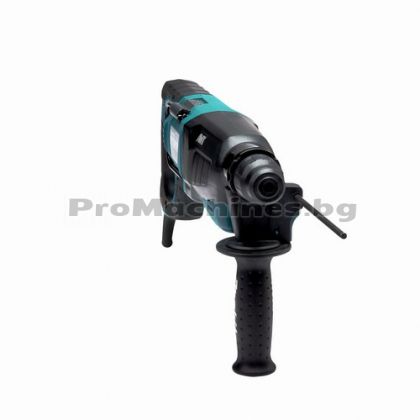 Перфоратор със SDS-Plus, 800W, 0 - 1100 оборота, 0 - 4500 удара, 2.4 J, 3.1 кг. - Makita, HR2641 