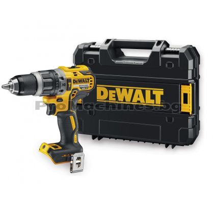 Компактен винтоверт, ударен, безчетков, 18 V, куфар - DEWALT DCD796NT 