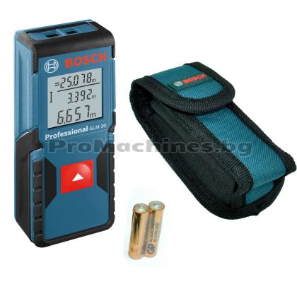 Лазерна ролетка - Bosch GLM 30 Professional, 30 м.