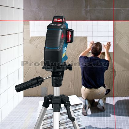 Линеен лазерен нивелир - Bosch GLL 3-80 Professional, 30 м