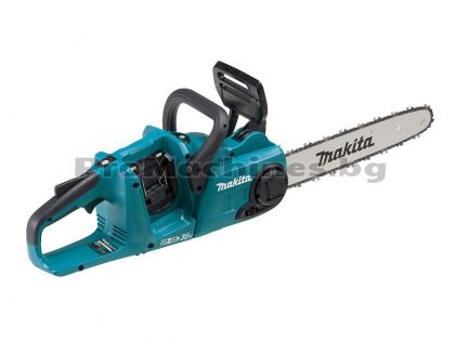 Акумулаторен верижен трион (само машина) - Makita DUC353Z, 18V + 18V, 35 см. BL Motor