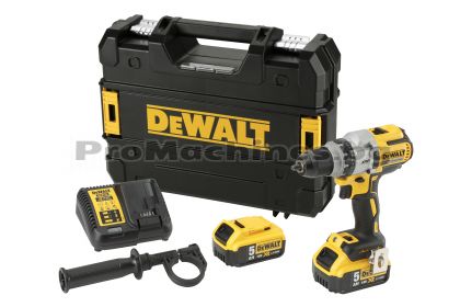 Акумулаторен винтоверт - DeWALT DCD991P2, 18V XR Li-Ion, 2 бр. 5.0 Ah батерии, TSTAK