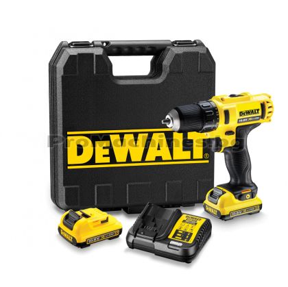 Компактен винтоверт - DEWALT DCD710D2, 10.8V, 2 бр. 2.0Ah XR Li-Ion батерии, куфар