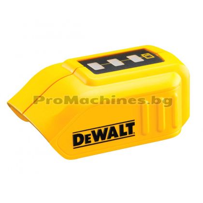 Зарядно  устройство USB 1.5A 10.8 - 18V - Dewalt DCB090