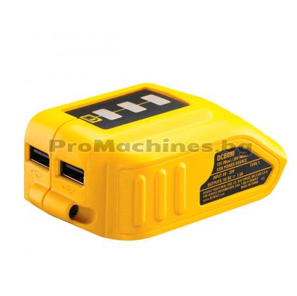 Зарядно  устройство USB 1.5A 10.8 - 18V - Dewalt DCB090