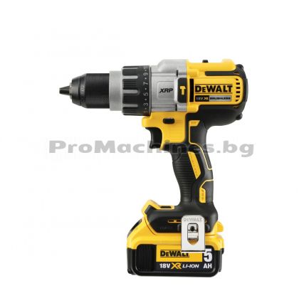 Акумулаторен ударен винтоверт - DeWALT DCD996P2, 18V XR Li-Ion, 2 бр. 5.0 Ah батерии TSTAK куфар