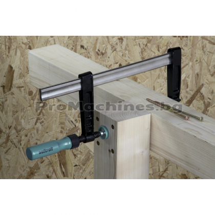 Стяга с метални челюсти 200-80мм дърводелска - Wolfcraft SC 