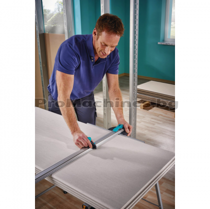 Линеал за рязане на гипсокартон  80х150х1175мм Т-образен - WOLFCRAFT 4008000