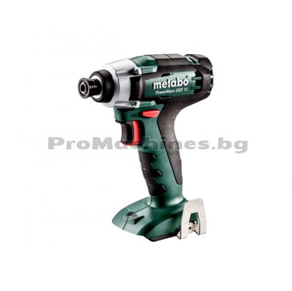 Гайковерт ударен акумулаторен 12V 115Nm /без батерии/ - METABO POWERMAXX SSD 12 SOLO 