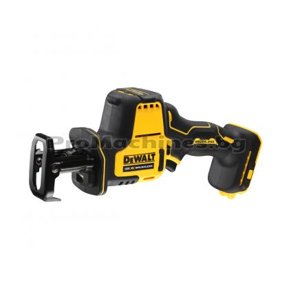 Саблен трион компактен без батерия в куфар 18V XR безчетков - Dewalt DCS369NT 