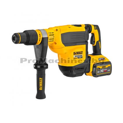 Перфоратор акумулаторен SDS-MAX 54V XR - Dewalt DCH614X2 