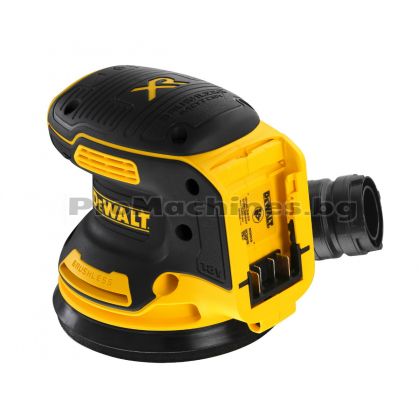 Акумулаторен ексцентършлайф ф125 мм. 18V Li-ion, само тяло - DEWALT DCW210N 