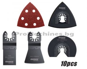 Аксесоари за многофункционален инструмент 10бр - Raider 