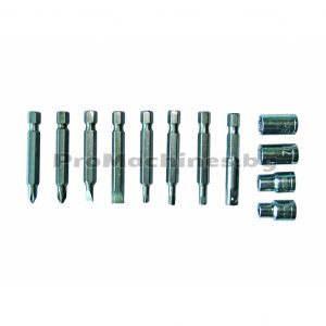 Накрайници и вложки 1/4 12бр - Gadget 